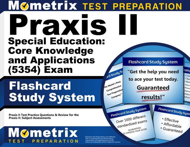 Produktbild: PRAXIS II Special Education: Core Knowledge and Applications (5354) Exam Flashcard Study System