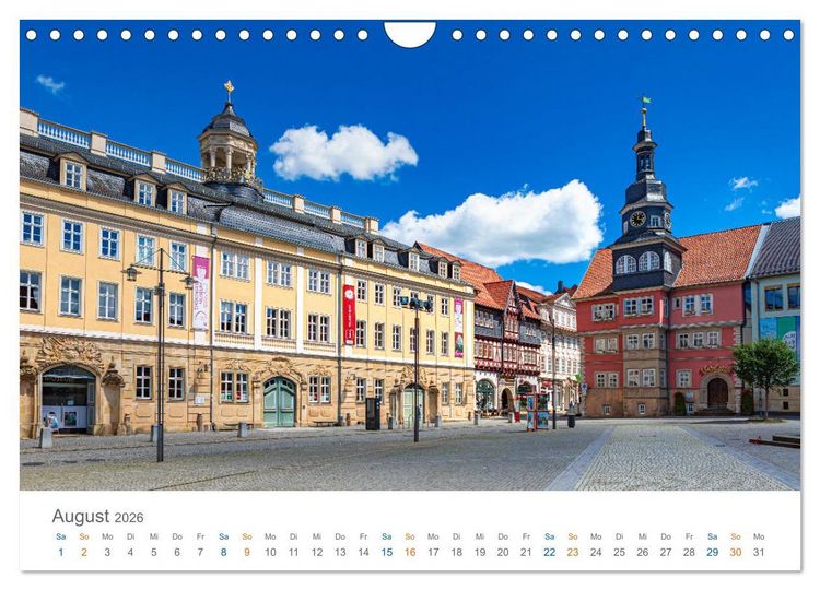 Produktbild: Eisenach - zu F&uuml;&szlig;en der Wartburg (Wandkalender 2026 DIN A4 quer), CALVENDO Monatskalender