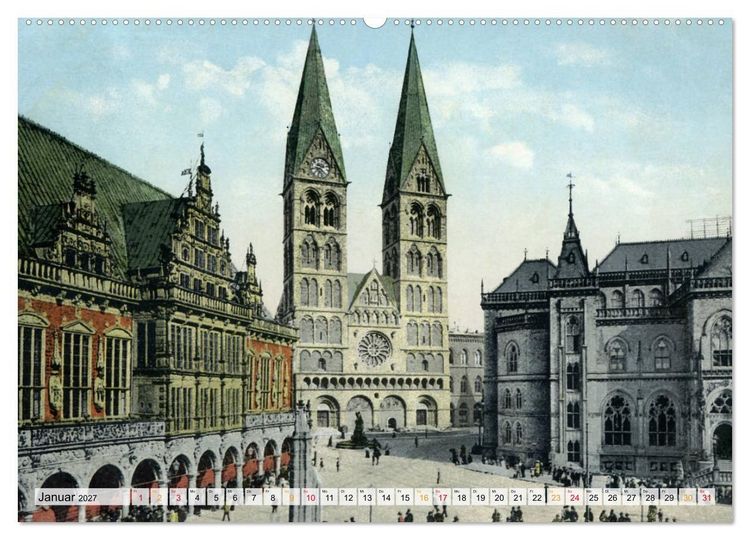 Produktbild: Deutschland in der Kaiserzeit (Wandkalender 2027 DIN A2 quer), CALVENDO Monatskalender