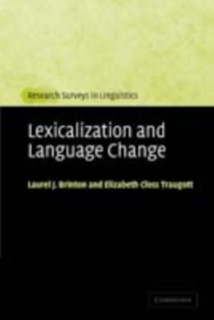 Produktbild: Lexicalization and Language Change