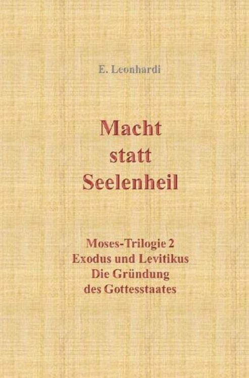 Produktbild: Moses-Trilogie / Macht statt Seelenheil