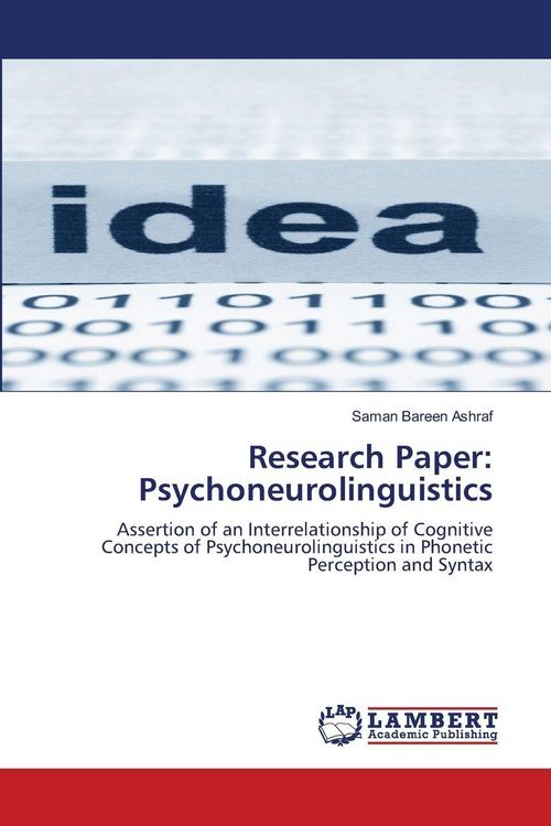 Produktbild: Research Paper: Psychoneurolinguistics