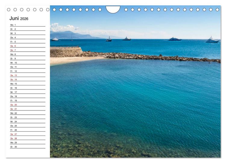 Produktbild: ANTIBES Idyllische Impressionen (Wandkalender 2026 DIN A4 quer), CALVENDO Monatskalender