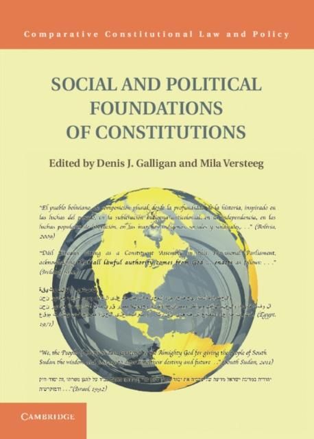 Produktbild: Social and Political Foundations of Constitutions