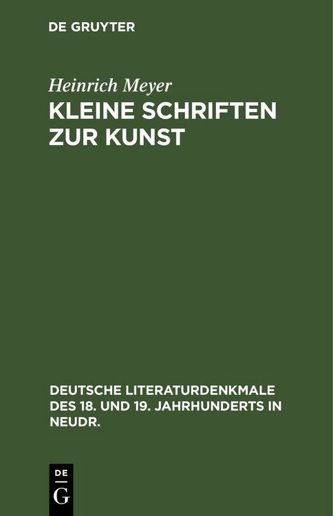 Produktbild: Kleine Schriften zur Kunst
