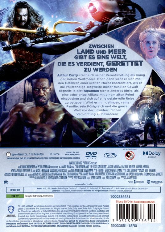 Produktbild: Aquaman: Lost Kingdom