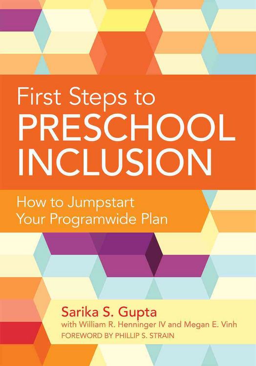 Produktbild: First Steps to Preschool Inclusion