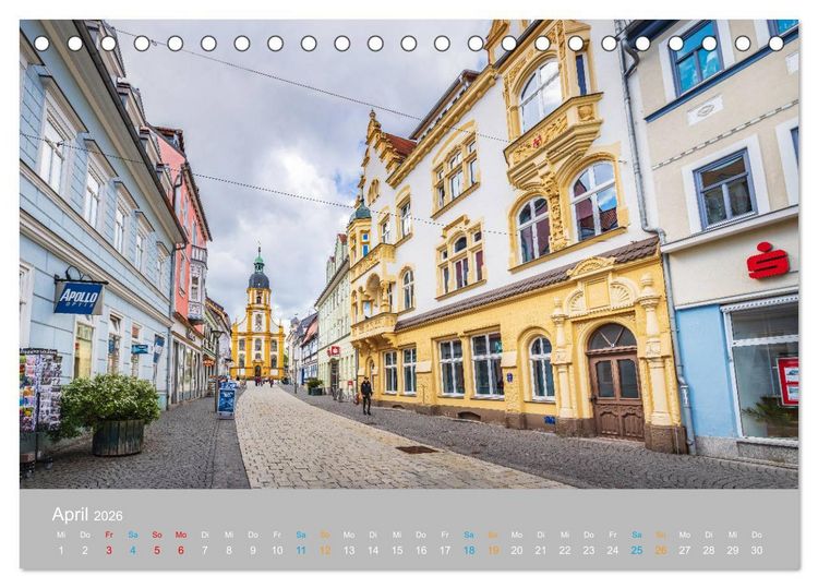 Produktbild: Suhl - die th&uuml;ringische Waffenmetropole (Tischkalender 2026 DIN A5 quer), CALVENDO Monatskalender
