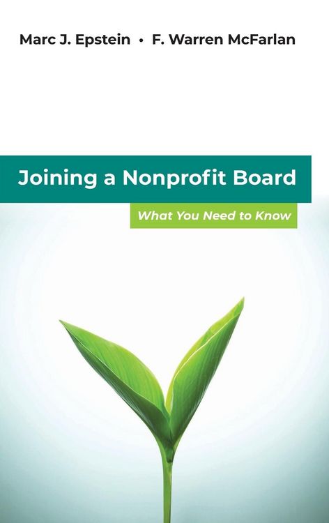 Produktbild: Joining a Nonprofit Board