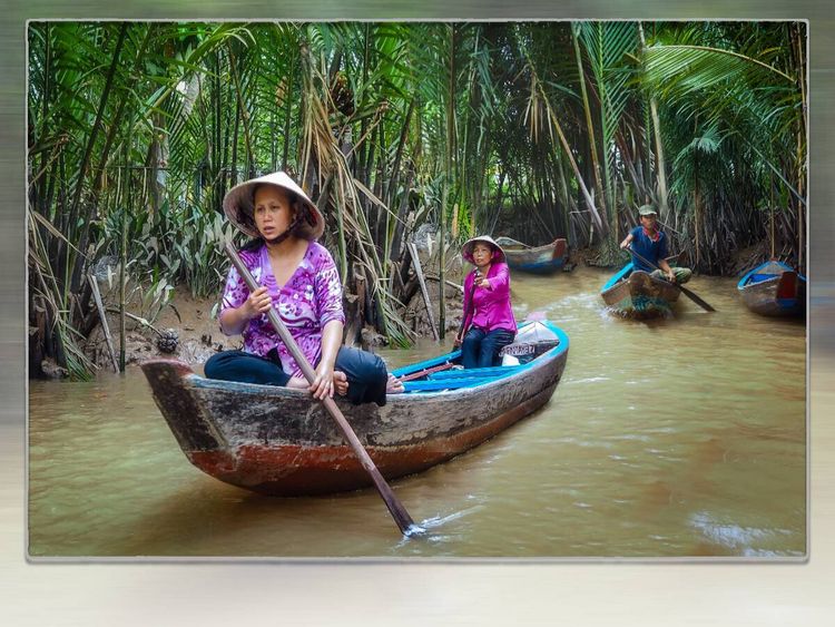 Produktbild: CALVENDO Puzzle Vietnam, Flussinseln bei My Tho | 1000 Teile Lege-Gr&ouml;&szlig;e 64x48cm Foto-Puzzle f&uuml;r gl&uuml;ckliche Stunden