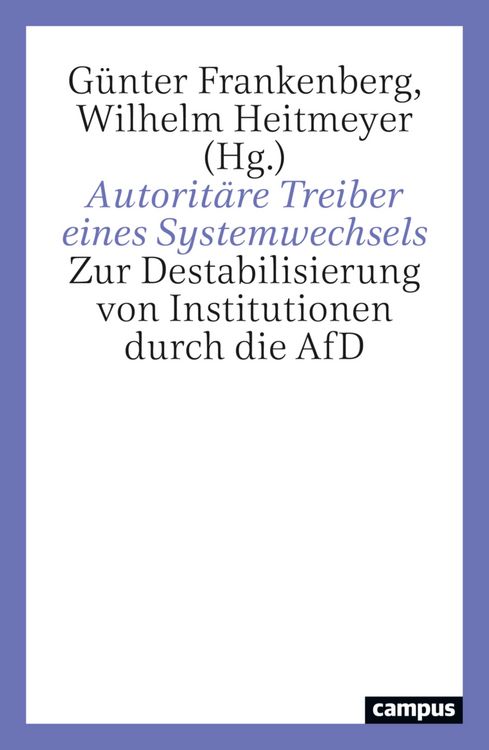 Produktbild: Autorit&auml;re Treiber eines Systemwechsels