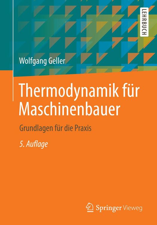 Produktbild: Thermodynamik f&uuml;r Maschinenbauer