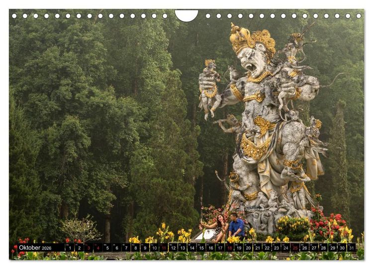 Produktbild: Bali - Indonesien (Wandkalender 2026 DIN A4 quer), CALVENDO Monatskalender