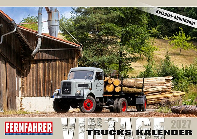 Produktbild: Vintage Trucks Kalender 2027