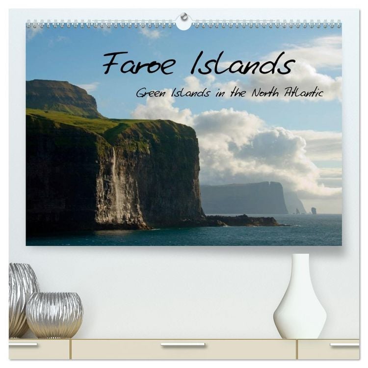 Produktbild: Faroe Islands / UK-Version (High Quality Premium Wall Calendar 2026 DIN A2 landscape),CALVENDO 12 Month Wall Calendar