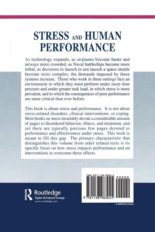 Produktbild: Stress and Human Performance