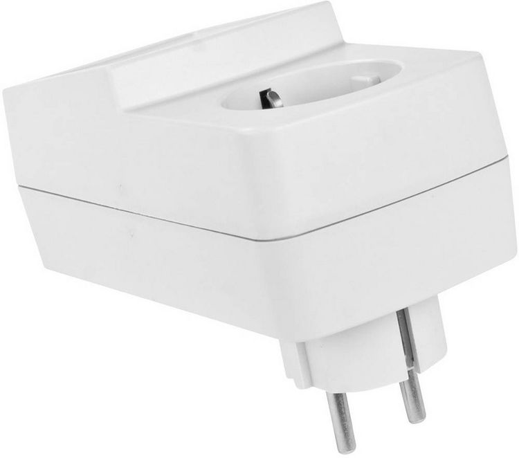 Produktbild: TRU COMPONENTS TC-7911084 Stecker-Geh&auml;use 129 x 65 x 75 ABS Grau 1St.