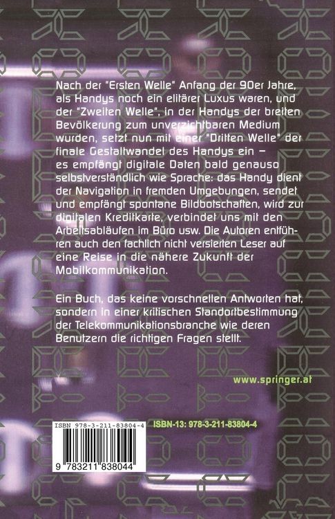 Produktbild: Die Dritte Welle der Mobilkommunikation