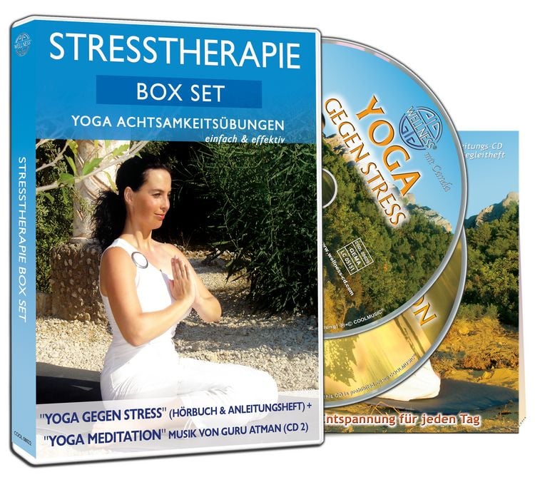 Produktbild: Stresstherapie Box Set: Yoga Achtsamkeits&uuml;bungen