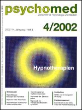 Produktbild: Hypnotherapien (Schwerpunktthema Psychomed)