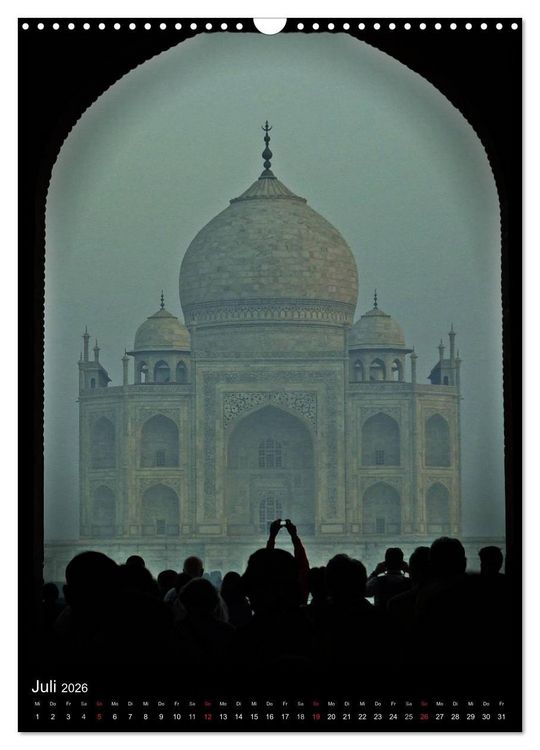 Produktbild: india RETROspective - Indien Kalender (Wandkalender 2026 DIN A3 hoch), CALVENDO Monatskalender