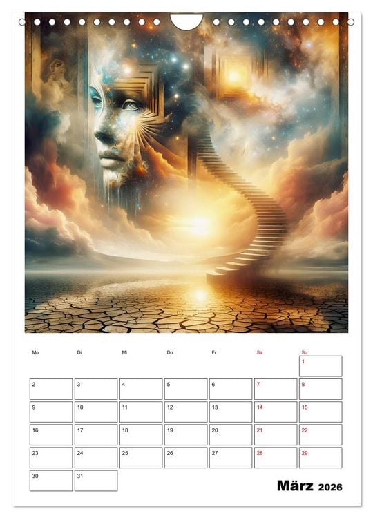 Produktbild: Treppen der Illusionen (Wandkalender 2026 DIN A4 hoch), CALVENDO Monatskalender