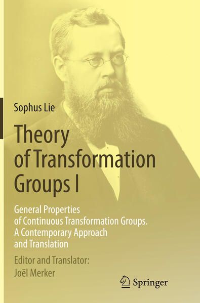 Produktbild: Theory of Transformation Groups I