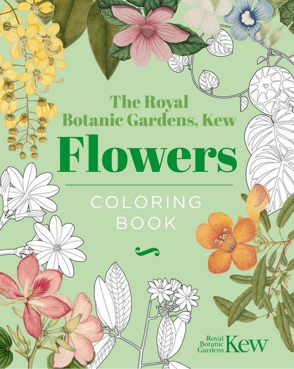 Produktbild: The Royal Botanic Gardens, Kew - Flowers Coloring Book