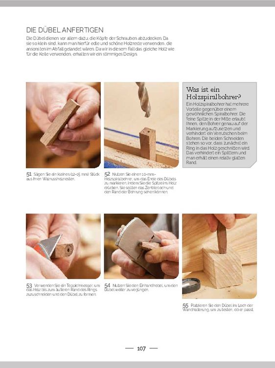 Werken mit Holz: Die besten Tipps von Tom Trimmins
