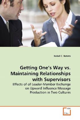 Produktbild: Botero, I: Getting One's Way vs. Maintaining Relationships w