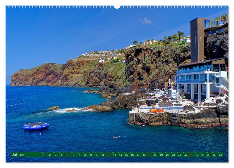 Produktbild: Madeira Blumeninsel im Atlantik (Wandkalender 2026 DIN A2 quer), CALVENDO Monatskalender