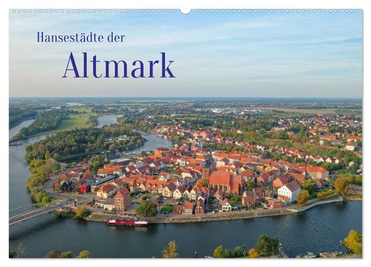 Produktbild: Hansest&auml;dte der Altmark (Wandkalender 2027 DIN A2 quer), CALVENDO Monatskalender