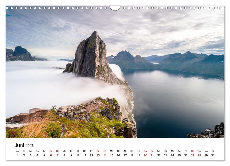 Produktbild: Magische Landschaften - Faszination Natur (Wandkalender 2026 DIN A3 quer), CALVENDO Monatskalender