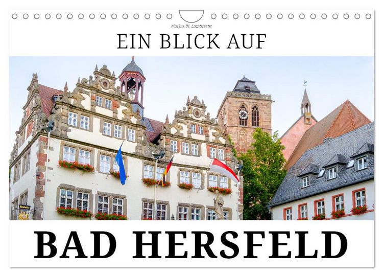 Produktbild: Ein Blick auf Bad Hersfeld (Wandkalender 2026 DIN A4 quer), CALVENDO Monatskalender