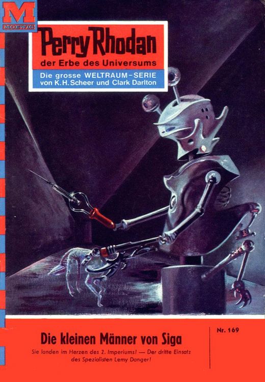 Produktbild: Perry Rhodan 169: Die kleinen M&auml;nner von Siga