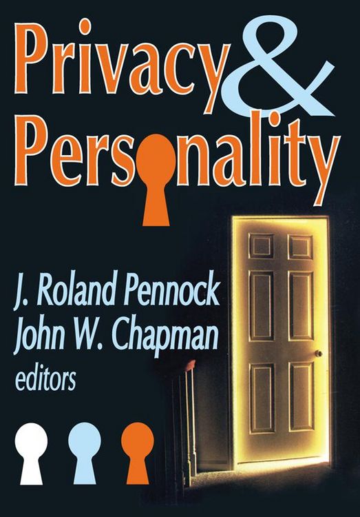 Produktbild: Privacy and Personality