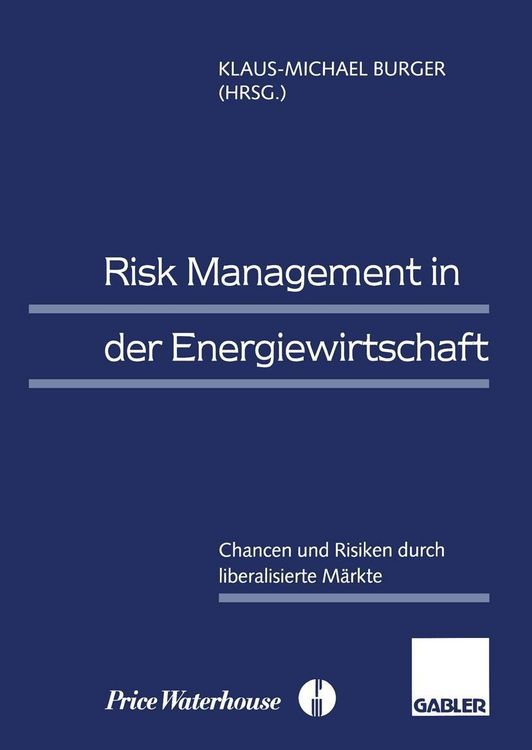 Produktbild: Risk Management in der Energiewirtschaft
