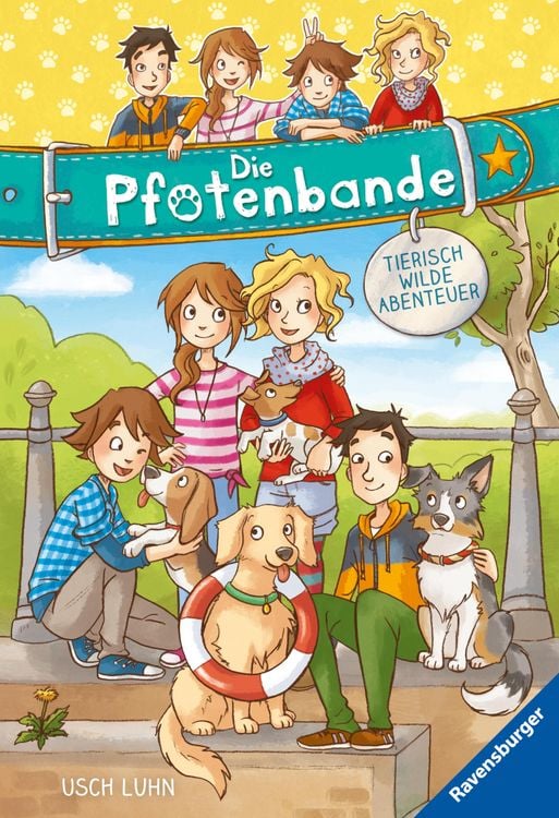 Produktbild: Die Pfotenbande, Band 1-2 - Tierisch wilde Abenteuer