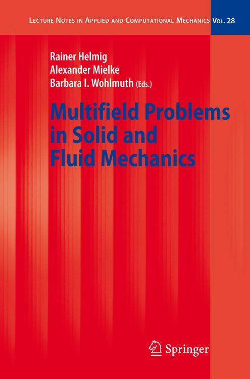 Produktbild: Multifield Problems in Solid and Fluid Mechanics