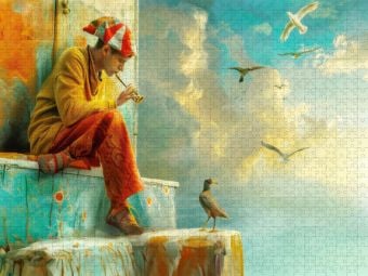 Produktbild: CALVENDO Puzzle Surrealistisches Venedig | 1000 Teile Lege-Gr&ouml;&szlig;e 64x48cm Foto-Puzzle f&uuml;r gl&uuml;ckliche Stunden