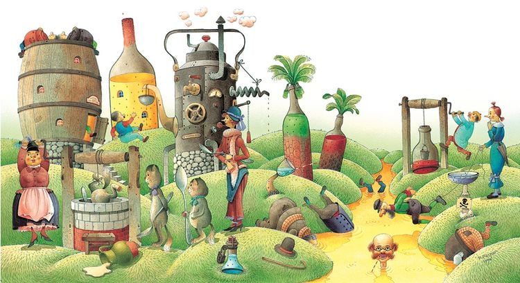 Produktbild: Die Reise ins Schlaraffenland