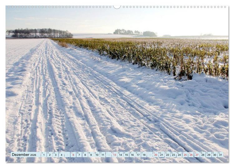 Produktbild: Unterwegs auf einsamen Wegen (hochwertiger Premium Wandkalender 2026 DIN A2 quer), Kunstdruck in Hochglanz