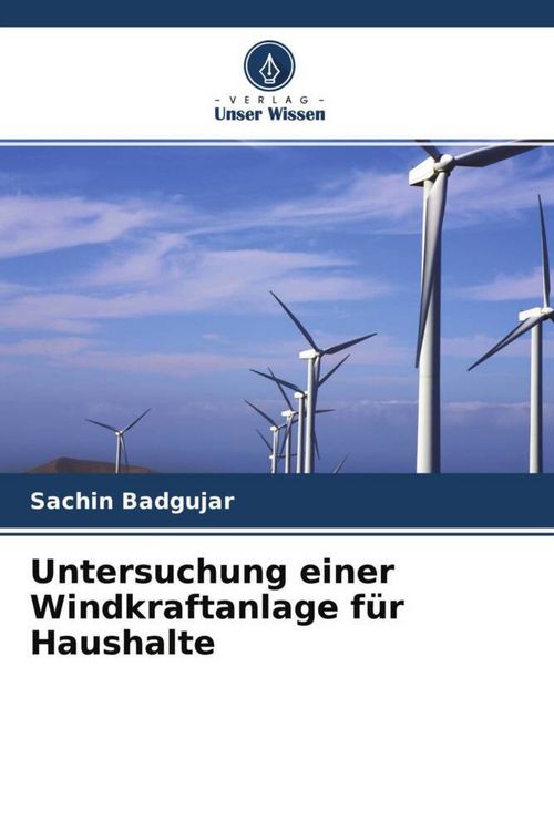 Produktbild: Untersuchung einer Windkraftanlage f&uuml;r Haushalte