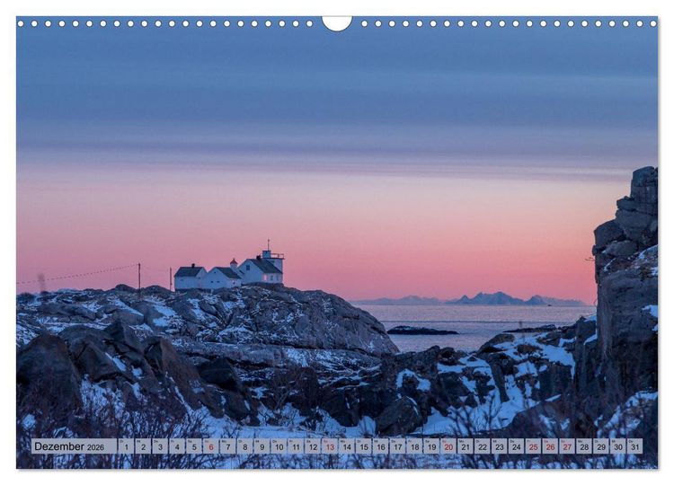 Produktbild: Lofoten ...ein Wintertraum (Wandkalender 2026 DIN A3 quer), CALVENDO Monatskalender