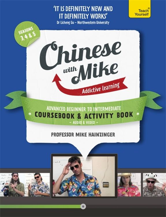 Produktbild: Learn Chinese with Mike Advanced Beginner to Intermediate Coursebook and Activity Book Pack Seasons 3, 4 & 5