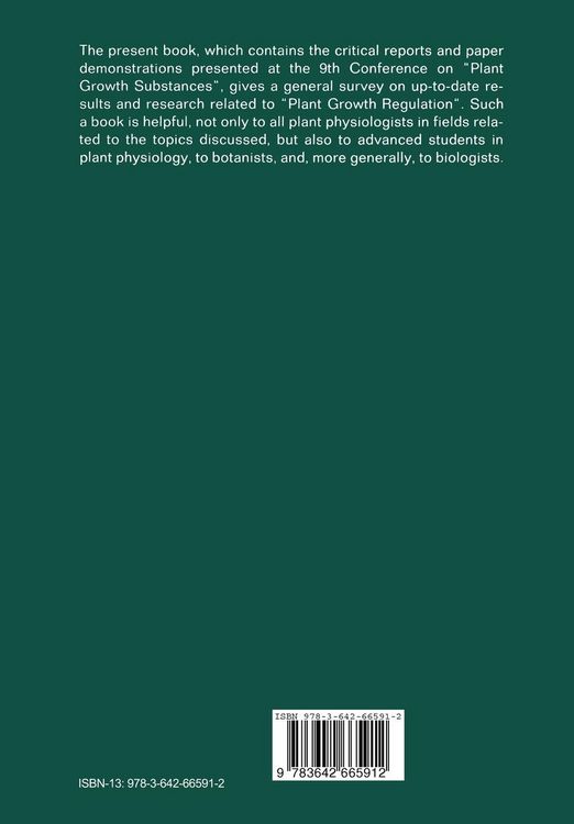 Produktbild: Plant Growth Regulation