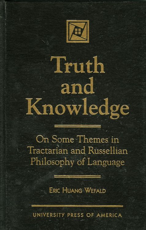 Produktbild: Wefald, E: Truth and Knowledge