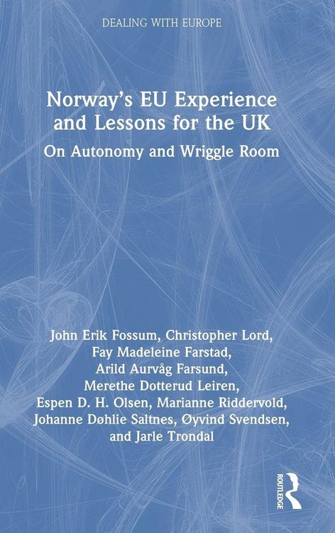 Produktbild: Norway's EU Experience and Lessons for the UK