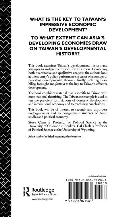 Produktbild: Flexibility, Foresight and Fortuna in Taiwan's Development