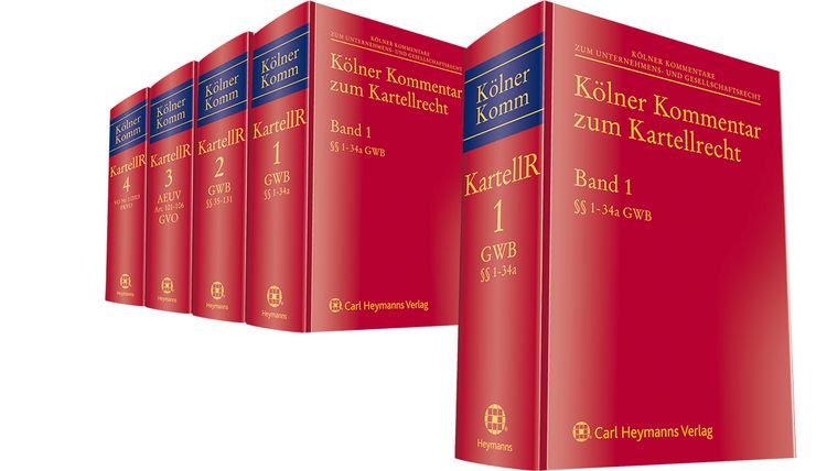 Produktbild: K&ouml;lner Kommentar zum Kartellrecht B&auml;nde 1-4